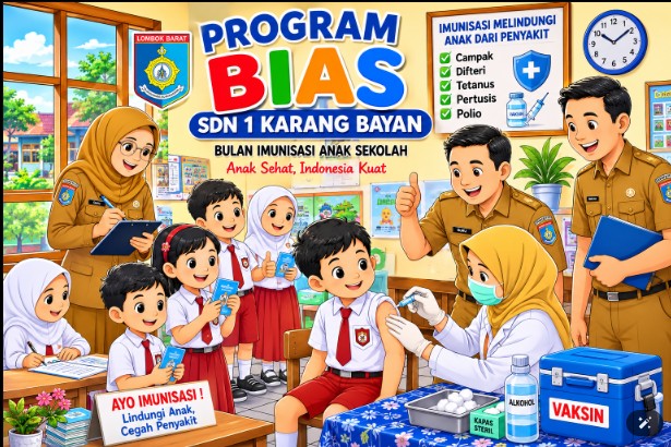 Pelaksanaan Program BIAS di SDN 1 Karang Bayan