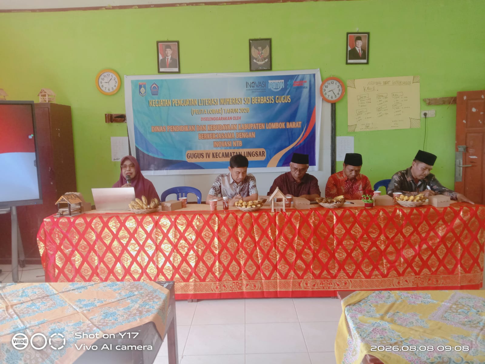 KKG Penguatan Literasi Berbasis Gugus kembali digelar
