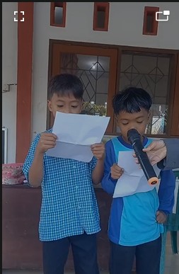 Membaca Nyaring sebagai salah satu pendukung AKSI PELITA LOBAR